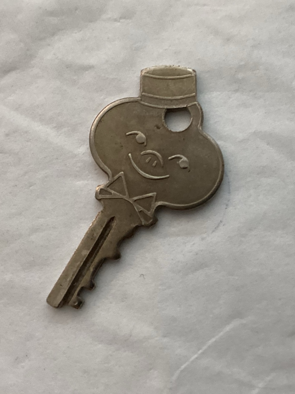 Vintage Mid-Century LuggageKey for vintage American Tourister featuring